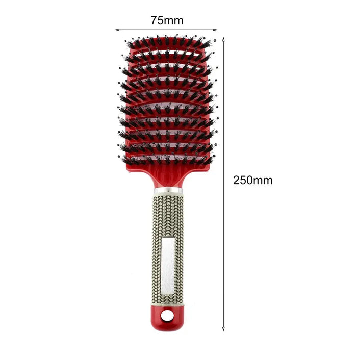 1pcsDetangle Hairbrush Women Hair Brush Massage Comb Anti Klit Brushy Haarborstel Scalp Curly Combing brushes Hairdressing Tools