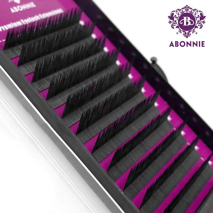 Abonnie L Curl Classic Individual Eyelashes Extensions Fluffy Volume Lashes Supply All Size Cilios L