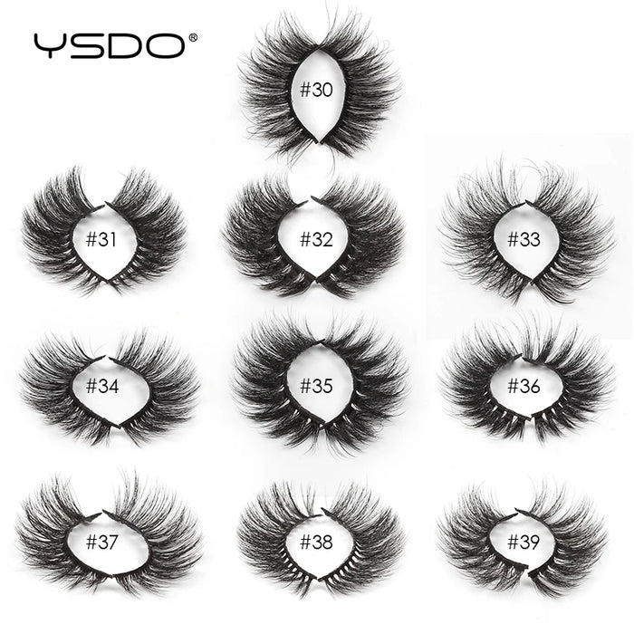 Wholesale Maquiagem Eyelashes 4/10/20/50/100PCS 3D Mink Lashes Set Natural False Eyelashes Makeup Thick Lashes Faux Clis In Bulk