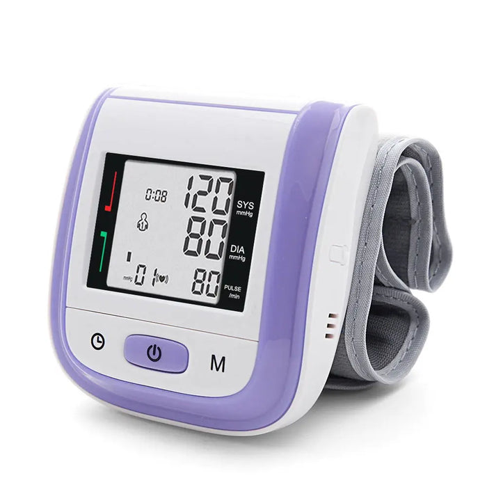 Yongrow Medical Digital Wrist Blood Pressure Monitor Heart Rate Pulse Meter Measure Sphygmomanometer PR