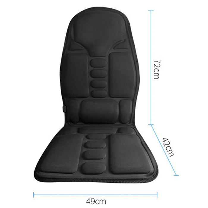 Electric Chairs Neck Massager Back Massage Mat Cushion Seat Vibrator Massager Cushion Heated For Home Office Full Body