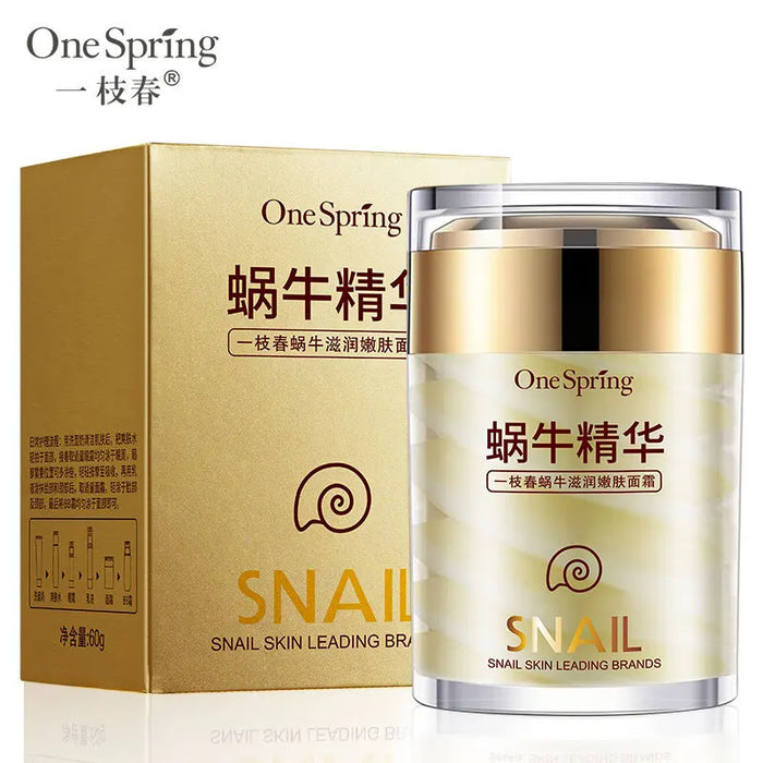 Snail Face Cream + Retinol Eye Serum Massage Roller 2pcs/Lot for Moisturizing Eye Bag Face Cream Fine-lines Skin Care Products