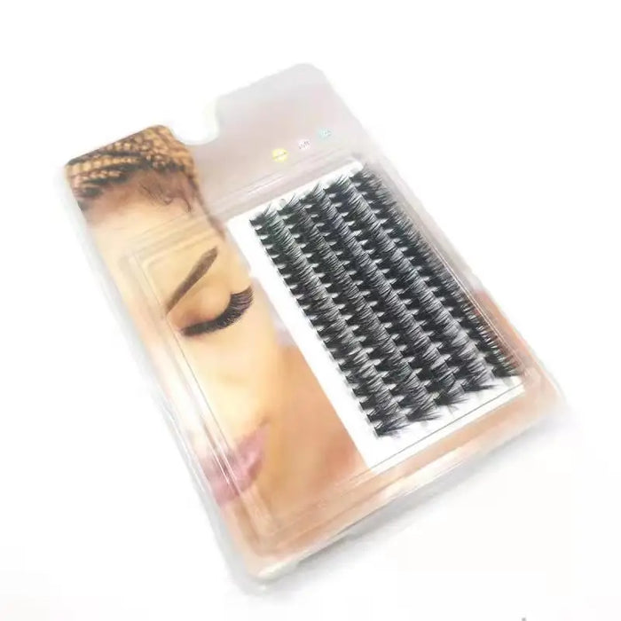 100Pcs Professional Makeup Individual C/D/DD Cluster EyeLashes Grafting False Eyelashes eyelash extension individual lash bunch