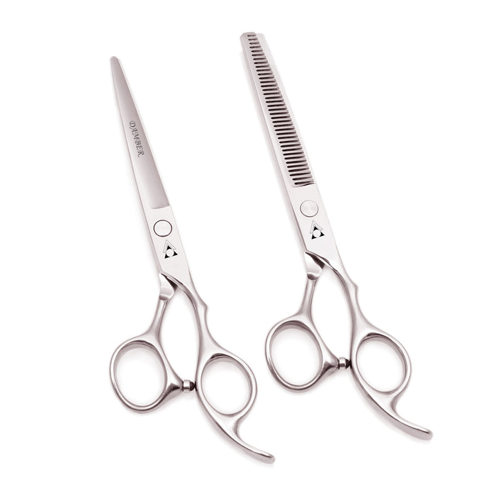 5 5.5 6 6.5 7 7.5 8 Professional Hairdressing Scissors Barber Scissors Hair Cutting Shears Thinning Dog Grooming Scissors 1006#