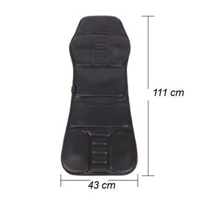 Home Office Massage Chair Cussion Machine Electric Heating Vibrating Neck massager Back Car mat Pain Relief reliever pads