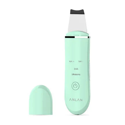 ANLAN Ultrasonic Skin Scrubber Deep Cleaning Peeling Shovel Limpiador Facial Skin Care Face Lifting Machine Ultrasonic Cleaner