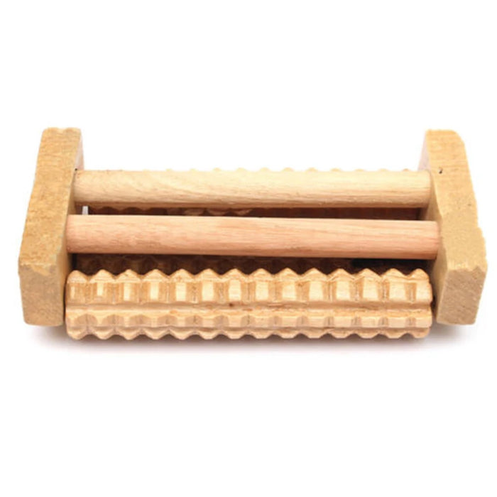 14cm Small Cheap Wooden Foot Roller Wood Care Massage Reflexology Relax Relief Massager Spa Gift Foot Massage Tool