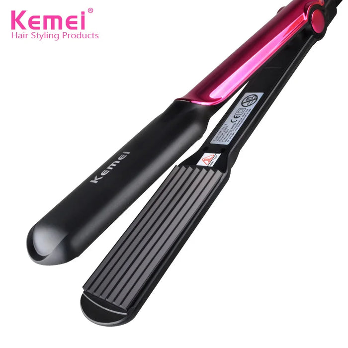 2020 Sale New Modelador De Cachos Electric Hair Comb Straight Clamps Ceramic Straighteners Do Not Hair Corn Curtains Optional