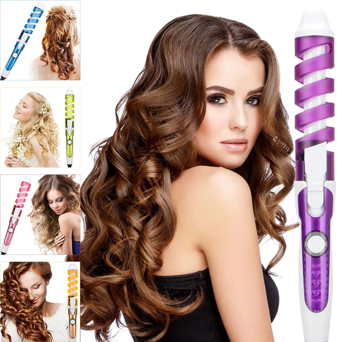 Professional Electric Straightening Iron&Curling Iron Hair Curler 2 in 1 Hair Straightener Flat Irons Ceramic Styling Tools