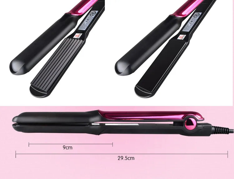 2020 Sale New Modelador De Cachos Electric Hair Comb Straight Clamps Ceramic Straighteners Do Not Hair Corn Curtains Optional