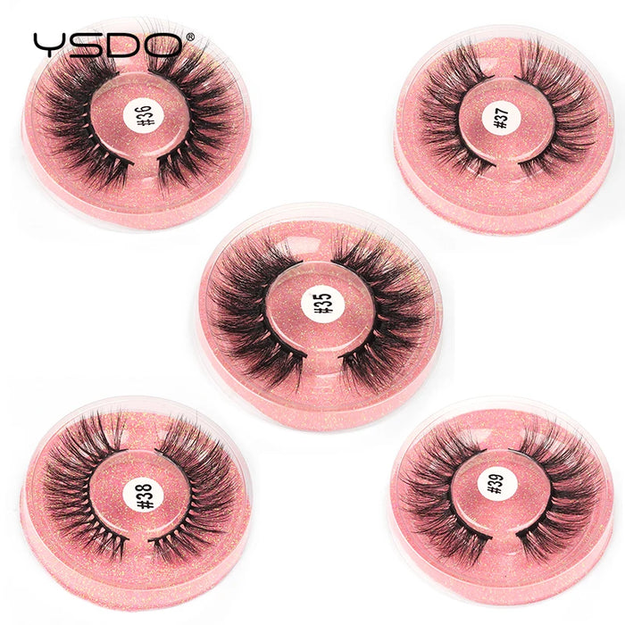 Wholesale Maquiagem Eyelashes 4/10/20/50/100PCS 3D Mink Lashes Set Natural False Eyelashes Makeup Thick Lashes Faux Clis In Bulk