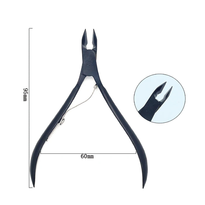 Nail Cuticle Nipper Scissors Stainless Steel Manicure Colorful Clipper Dead Skin Remover Pedicure Eagle Beak Pliers