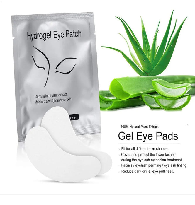 50/100pairs Eyelashes For Eyelash Extensions Eye Pads Pillows Disposable Patch Under Lash Tips Lint Free Sticker Wraps Makeup