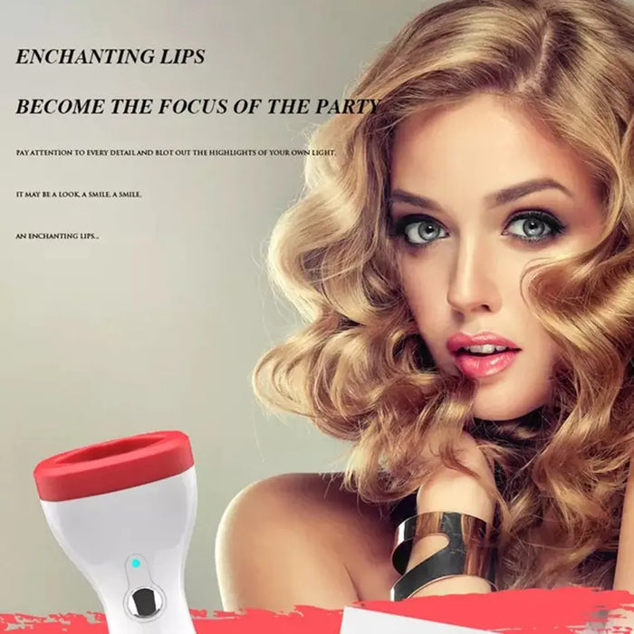 Silicone Lip Plumper Device Automatic Lip Plumper Electric Plumping Device Beauty Tool Fuller Bigger Thicker Lips