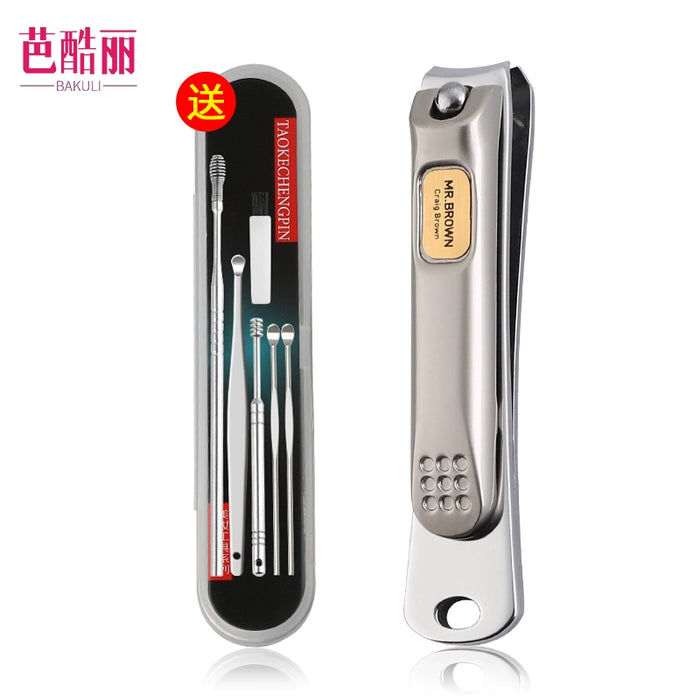 Single Pack Flat Mouth Medium and Large Size Pruning Portable Nail Clippers