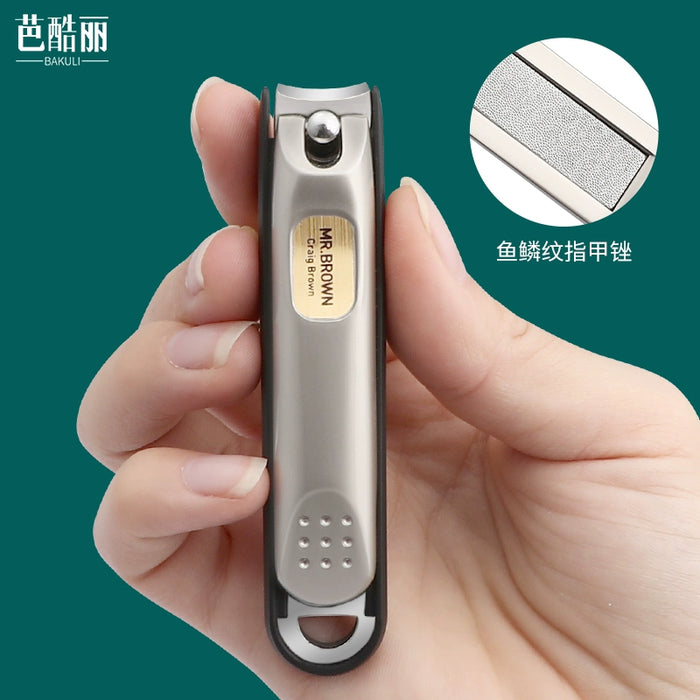 Single Pack Flat Mouth Medium and Large Size Pruning Portable Nail Clippers