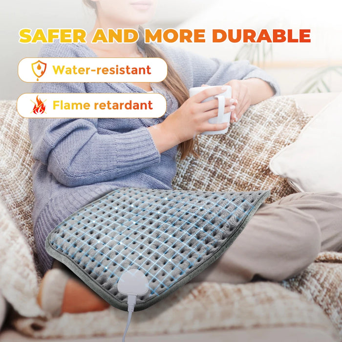 58*29cm Electric Heating Pad Massager Therapy for Body Abdomen Back Pain Relief Winter Warmer Blanket Thermal Massage Mat