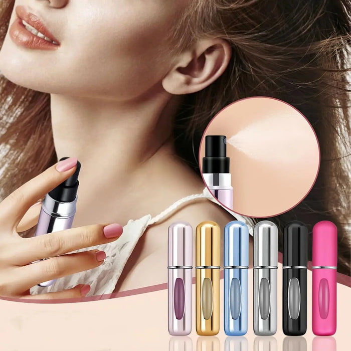 1Pcs 5/10ml Perfume Refill Bottle Portable Mini Atomizer Refillable Spray Women Dispenser Travel Size Cologne Sprayer