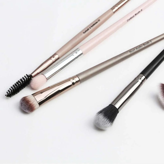 12pcs Eye Makeup Brush Sets Makeup Tools Eye Shadow Brush Concealer Brush Blending Brush Lip Brush For Makeup Beginner