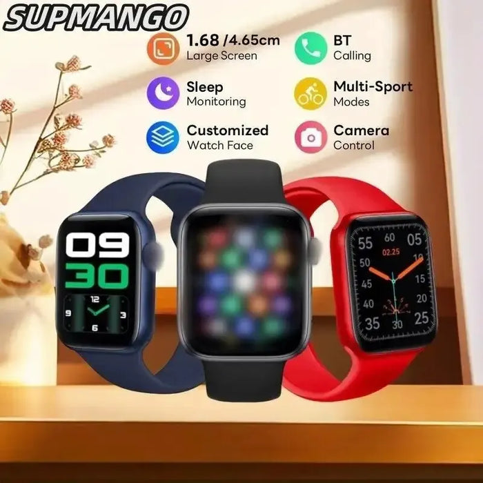 T168 Wireless Calling Smart Watch Make Answer Call Full Touch Sport Fitness SmartWatch For Women Men