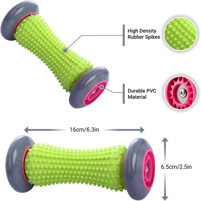 Foot Massager Massage Roller Yoga Massage Ball Plantar Fascia Roller Muscle Relaxation for Sport Fitness Balls Body Exercise Set