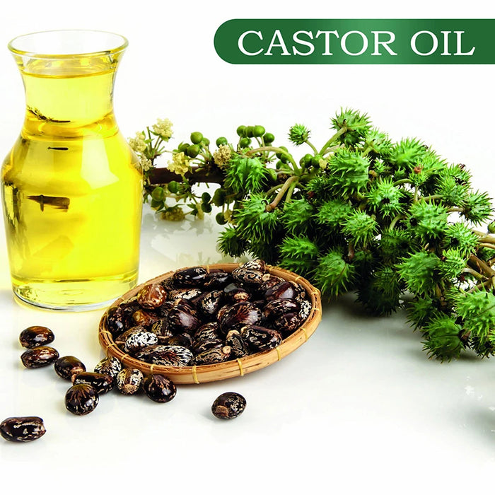 Organic Black Castor Oil for Hair Growth Jamaican Scalp Dense Hair Strengthening Hair Loss Prevention Repair Nourishing Liquid