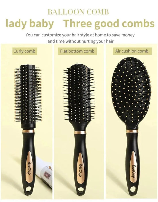 Air Bag Anti Static Comb Plastic Massage Anti Static Hair Brush Practical Care SPA Head Massager Household Curly Hair Hair Comb