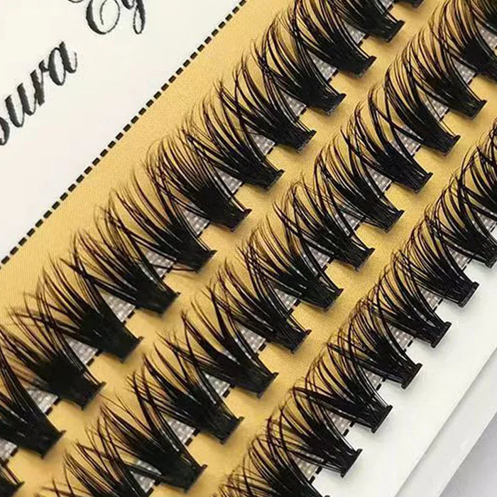 1box/60 bundles 10/20/30/40D false eyelashes imitation mink Individual Eyelash Natural Thick lashes Eyelash Extension for makeup