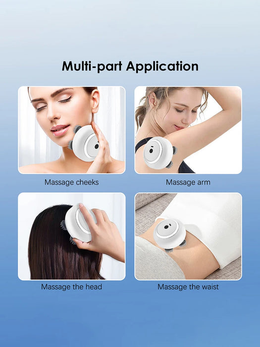 Multi Claw Head Massager Electric Relaxation Shoulder Leg Arm Neck Deep Tissue Head Scalp Kneading Vibrator