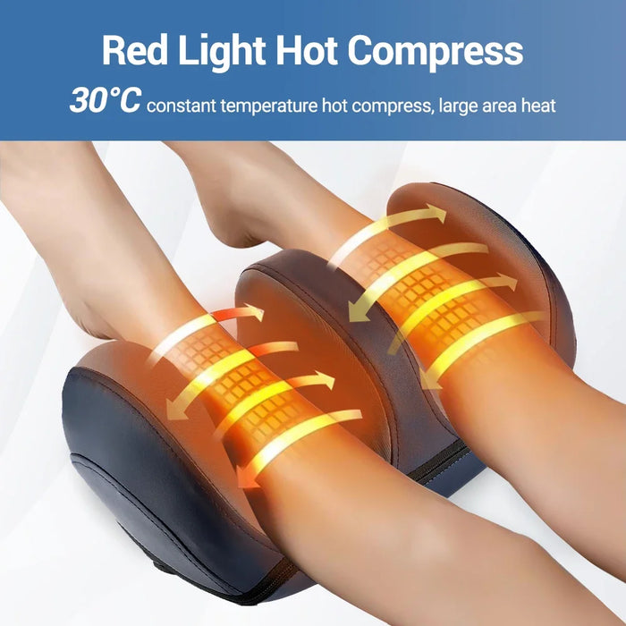 Intelligent Foot Massage Electric Calf Massage Device Kneading Massage Hot Compress Deep Relaxation Relieve Fatigue  Foot Spa