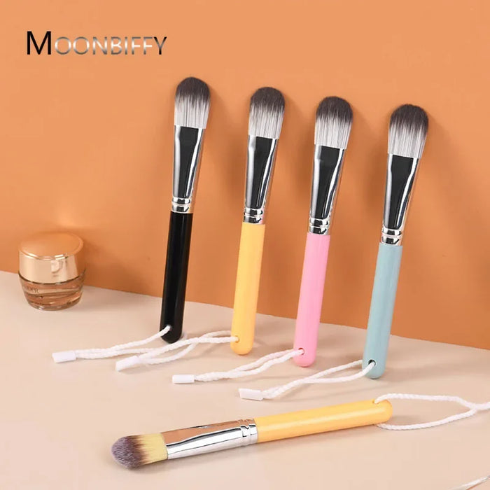 Mini Skin Care Brush SPA Professional Wool Fiber Brush Head Facial cleansing brush  Face Cosmetic Tool Facial Mask Brush