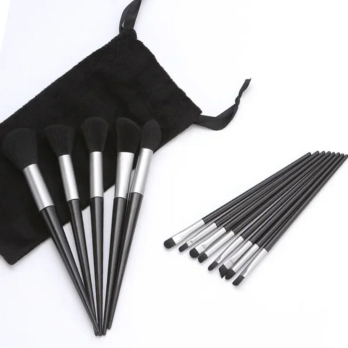 13pcs Makeup Brushes Cosmetic Full Set 3 Colors Soft Hair Female Make Up Tools Foundation Brush Eyeshadow Complete Kit