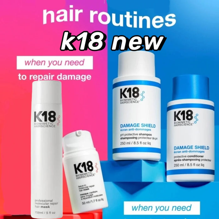 K18 Shampoo Leave-in Molecular Repair Hair Mask Damage Restore Soften Hair Deep Keratin Scalp Treatment Smooth Hair Care 250ml