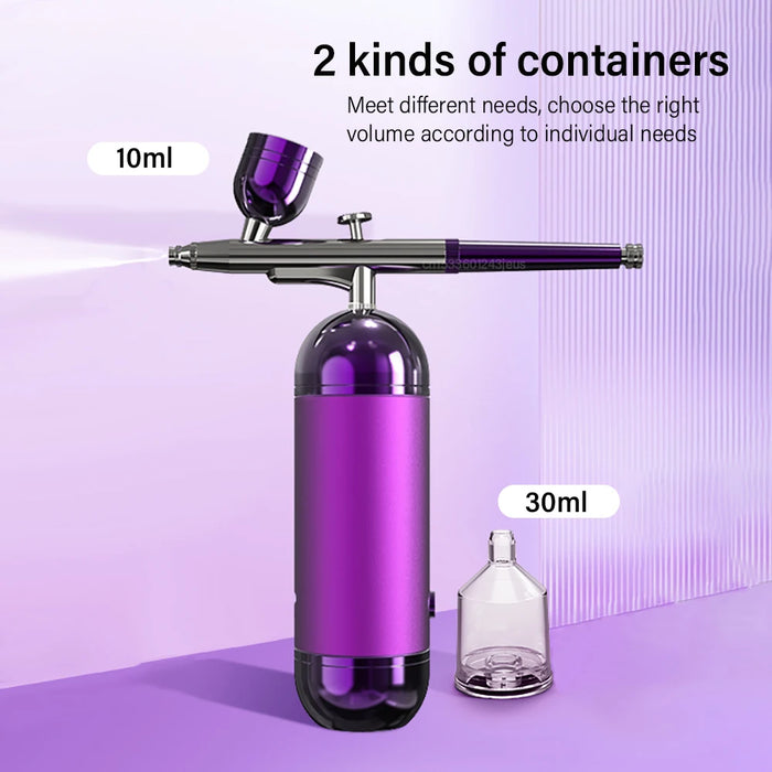 Airbrush Nail With Compressor Portable Airbrush For Nails Cake Painting Airbrush Nail Art Paint Air Brush Kit With Compressor