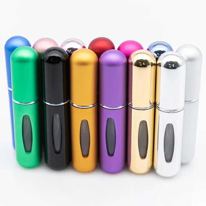 5/10/20PCS 5ml Portable Refillable Perfume Bottle With Spray Scent Pump Empty Cosmetic Container Mini Atomizer Bottle Travel