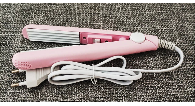 New in 3-in-1 Hair Curler Corrugated  Professional Mini Styling Appliance Styler