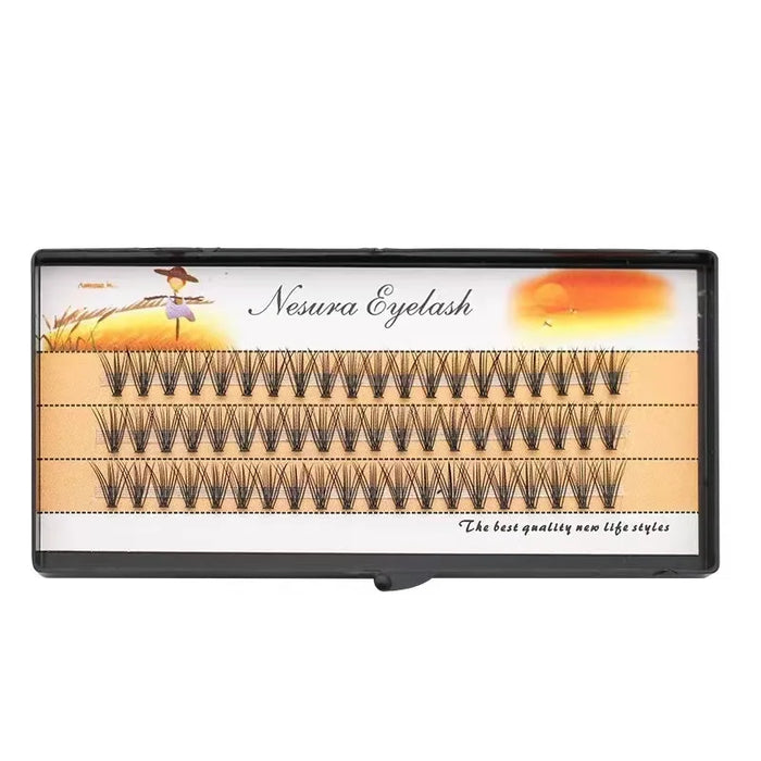 1box/60 bundles 10/20/30/40D false eyelashes imitation mink Individual Eyelash Natural Thick lashes Eyelash Extension for makeup