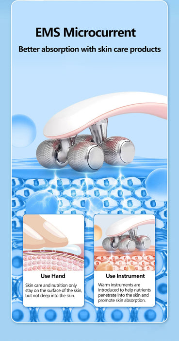 Face Massager Roller Y Shape Face Lifting Device V Face Double Chin Remover Face Care Skin Care Home Use Beauty Tool