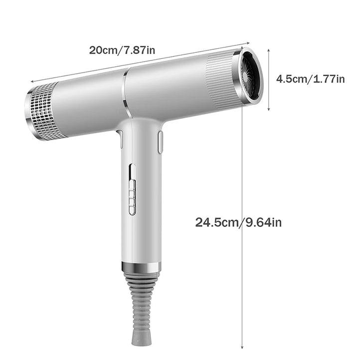 High Speed Hair Dryer Electric Negative Ion Hair Dryer Constant Temperature Care Hair  Portable Essential For Home And Travel