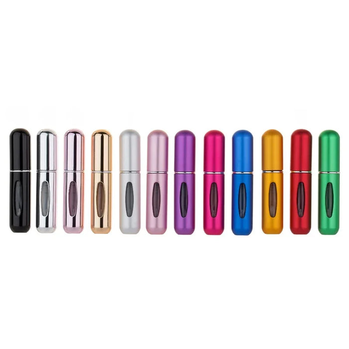 5/10/20PCS 5ml Portable Refillable Perfume Bottle With Spray Scent Pump Empty Cosmetic Container Mini Atomizer Bottle Travel