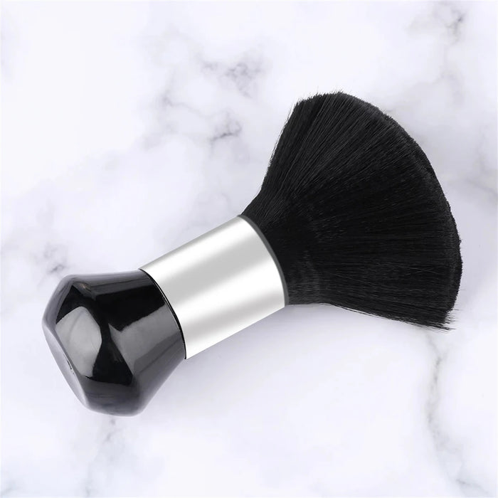 High Quality Black Cosmetic Hairdressing Sweeping Neck Hair Cleaning Duster Hair Cutting Brush For Barbershop Hair Cut Brush