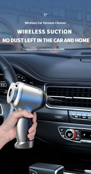 SZUK 95000PA Car Vacuum Cleaner Mini Cleaning Machine for Car Strong Suction Handheld Wireless Portable Home Appliance