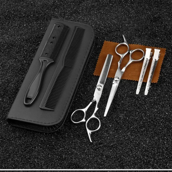 Hair Scissors Set Professional Barber Scissors Stainless Steel Hair Cutter Thinning Tools High Quality Salon Hairdressing Shears