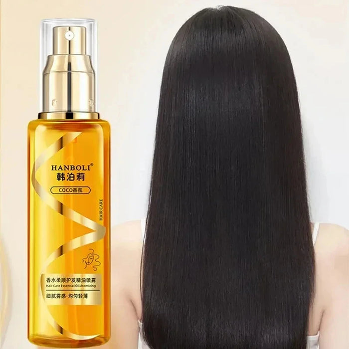 100Ml Premium Harmless Hair Oil Spray Scented Nourishing Conditioning Oil Deeply Moisturizing Hair Curly Sheen Spray Gift Women