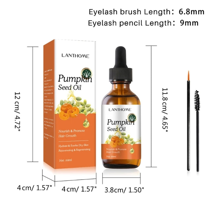 Pumpkin Seed Oil for Hair Growth Pumpkin Oil for Hair Growth Prevents Hair Loss Hair Growth for Eyelashes Nourishing E74C