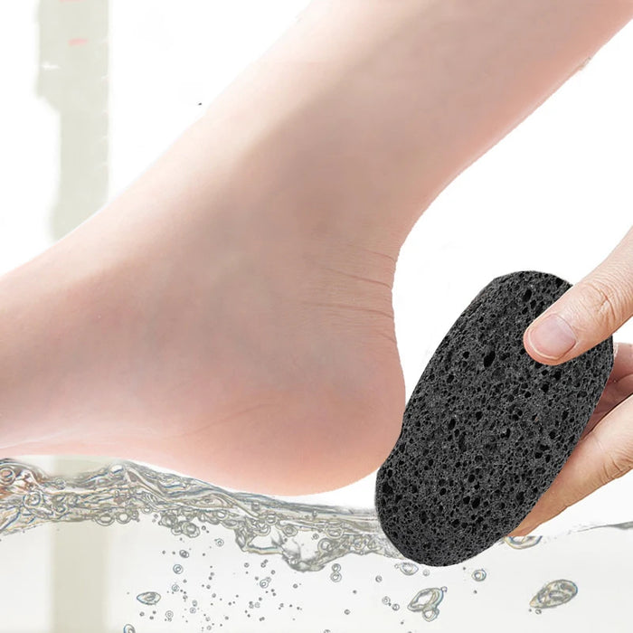 Exfoliated Volcanic Stone For Feet, Rubbing Feet And Removing Dead Skin, Foot Scrubber Remover With Rope For Hanging