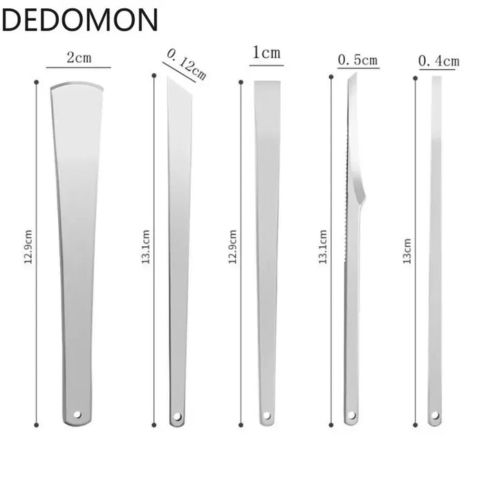 1 Set Foot Toenail Repair Knife Set Remove Dead Skin Calluses Exfoliate Manicure Care Tools Feet Nail Ingrown Cuticle Scraper