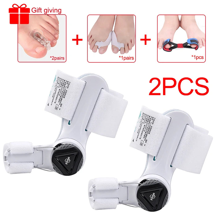 New Bunion Splint Big Toe Straightener Adjustable Corrector Knob Hallux Valgus Correction Orthopedic Supplies Pedicure Foot Care