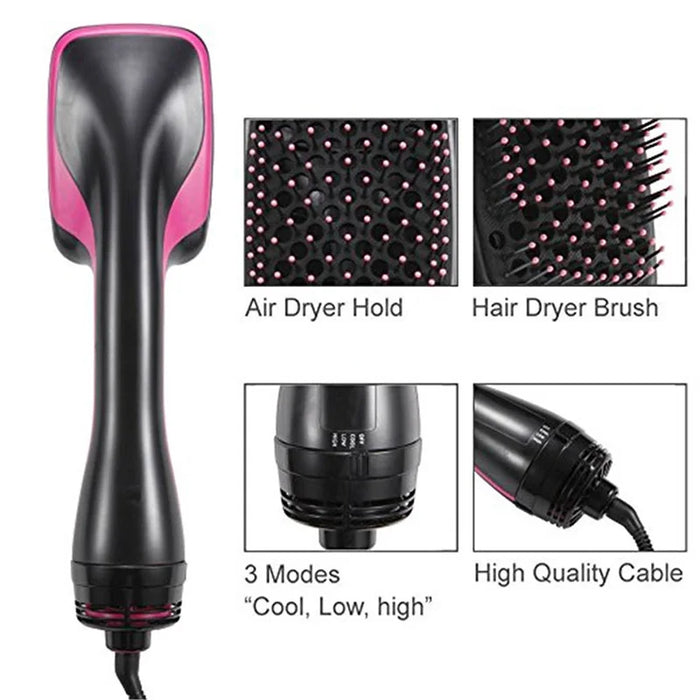 Hot Air Blower Hair Dryer Brush Blow Dryer Brush Styler For Rotating Straightening Brush Dryer Cheap Hair Dryer