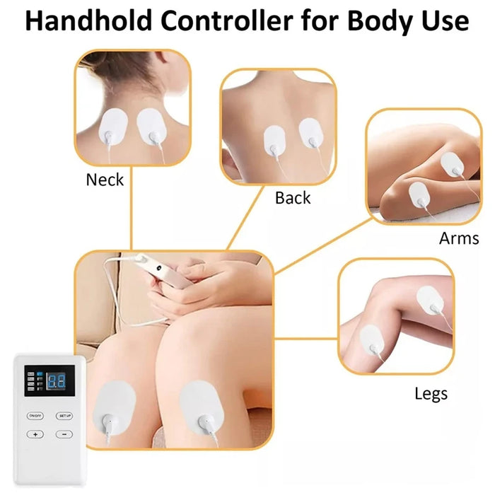 Electric EMS & TENS Foot Massager Circulation Foot Stimulator Improves Circulation Feet Legs Circulation Machine Sole Massager